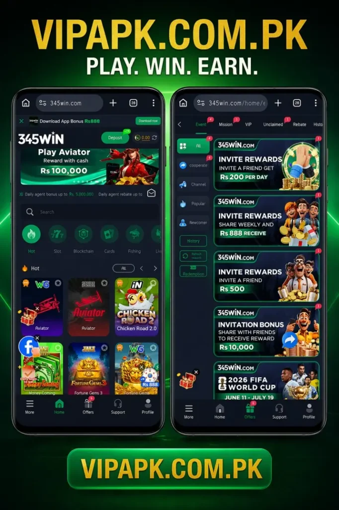 Game home dashboard interface image