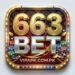 663Bet game official logo design in screen