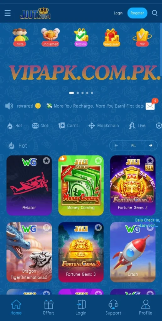 Game interface showing live play screen