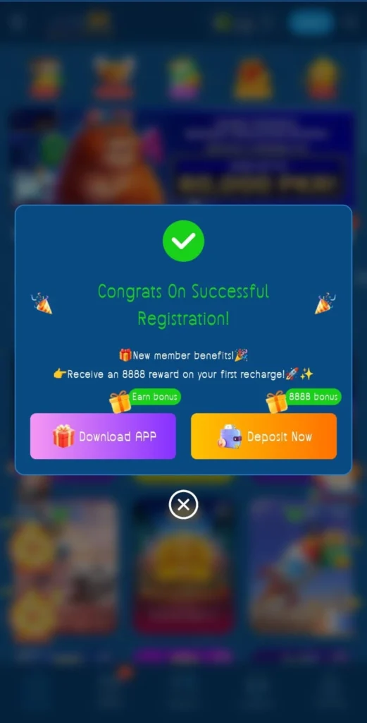 Account sign up form for new users