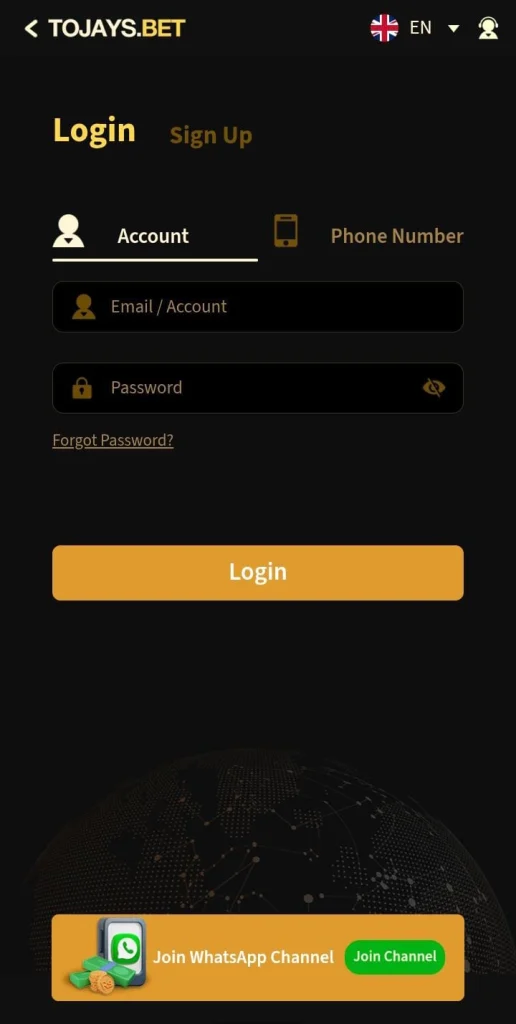 game account managment