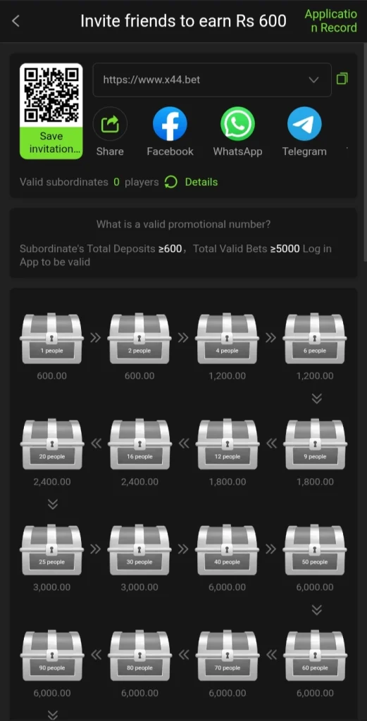 referral earnings commission dashboard