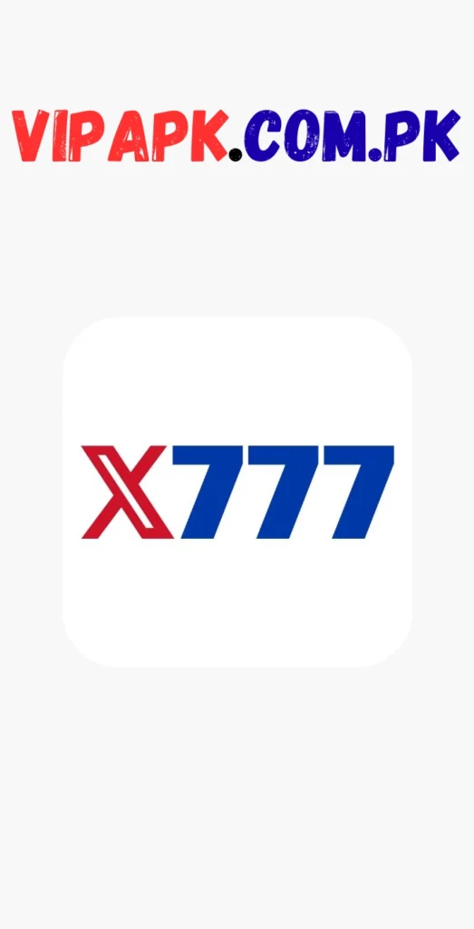 Official X777 Game logo on white background