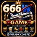 666W Game luxury casino app logo with airplane design