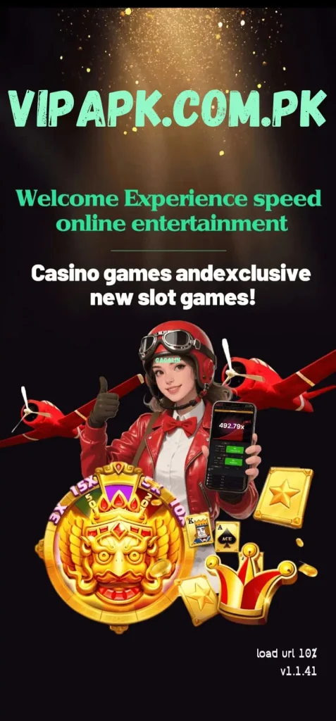 Casino games promotion with slot and Aviator game banner