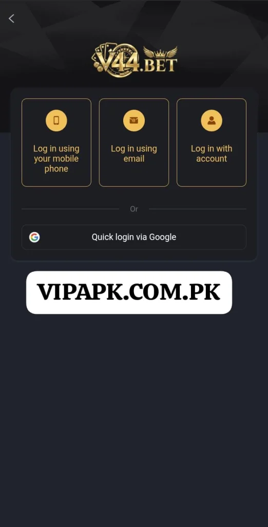 fast sign up screen for new account