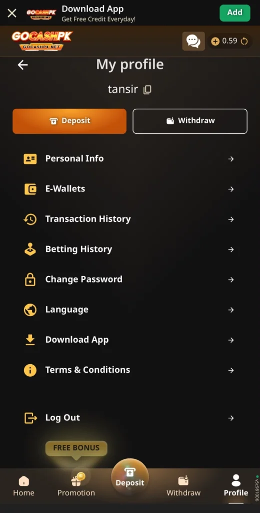Gocashpk App
