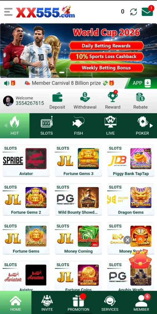 XX555 Game Home image
