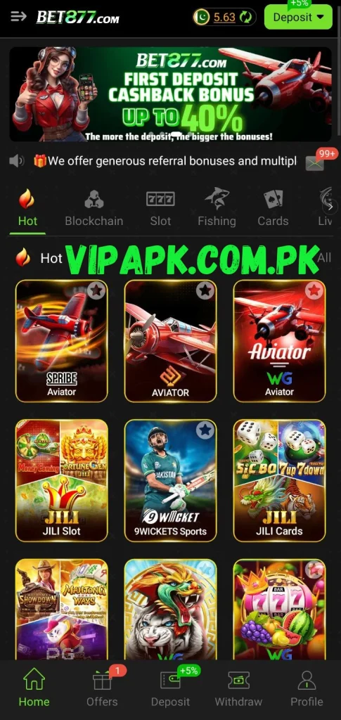 App Home Interface