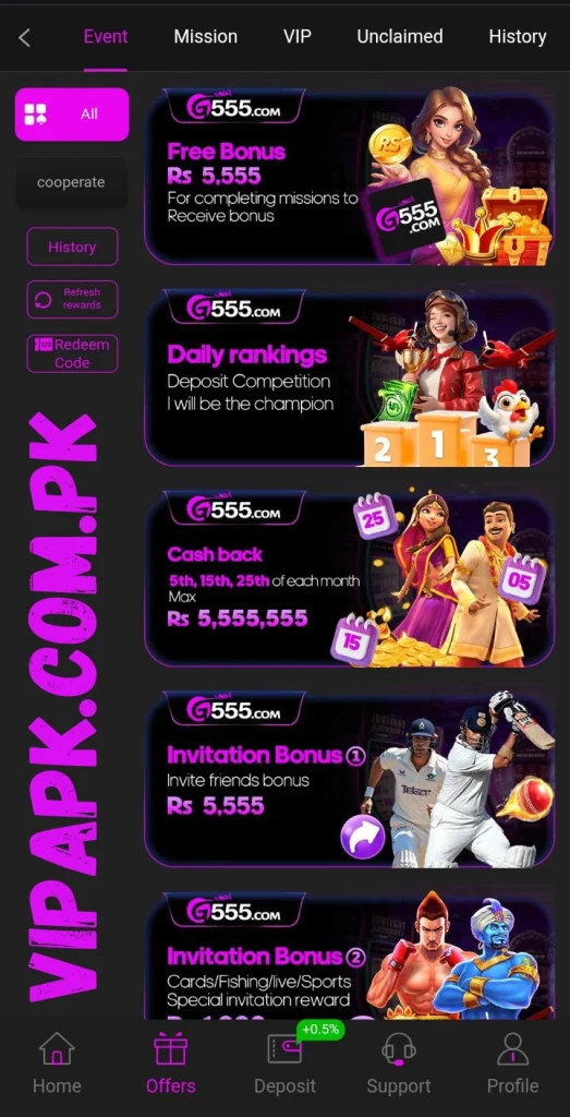 Special bonus offer banner