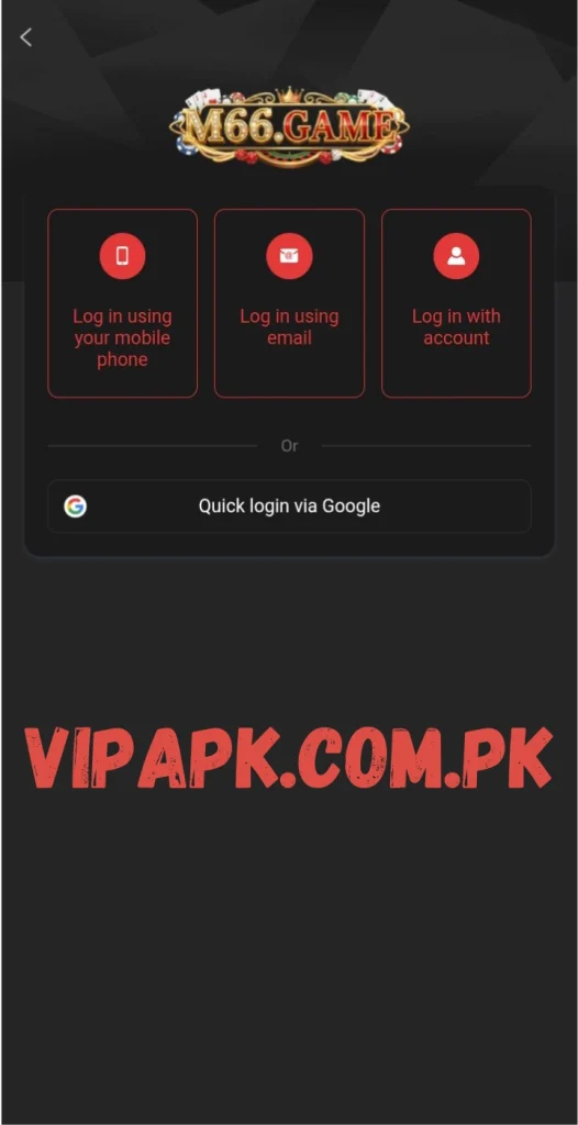 User registration page interface