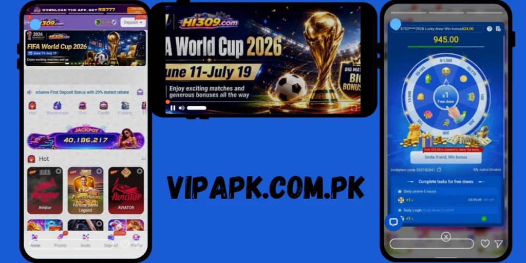 Hi309 Game Banner on mobile screen