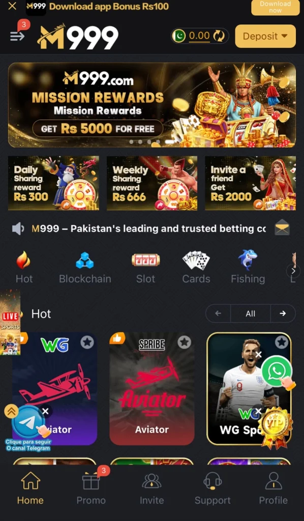 M999 Game Home Page And games categry