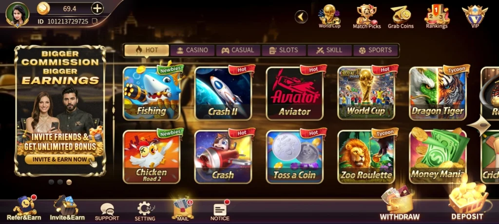 Royal X Casino Game