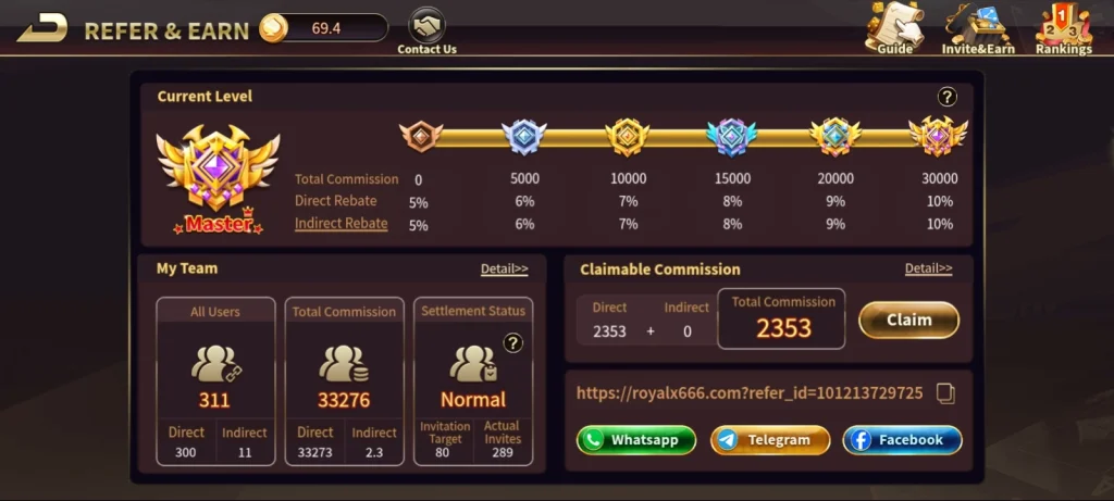 Royal X Casino Game