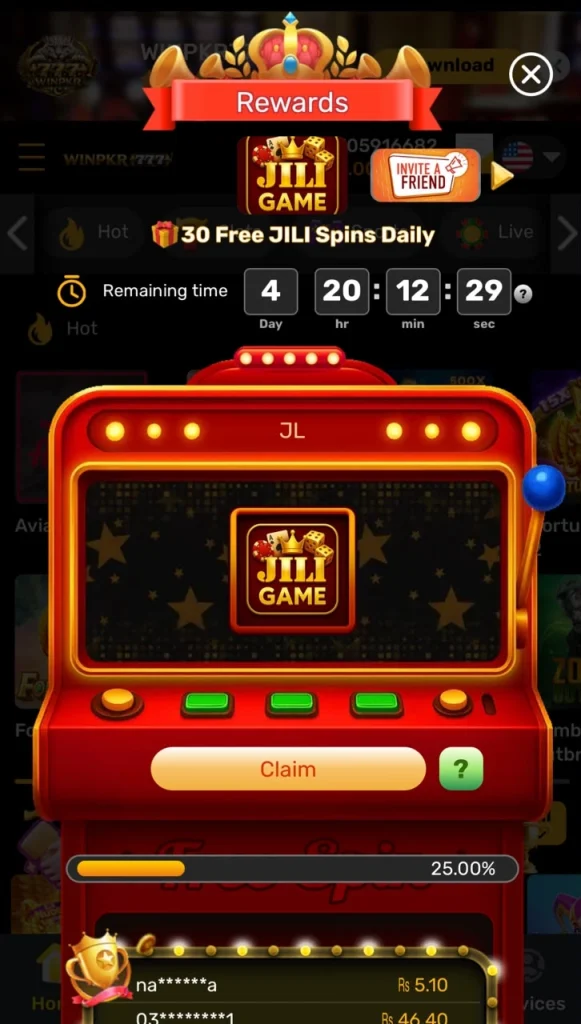 Winpkr777 game