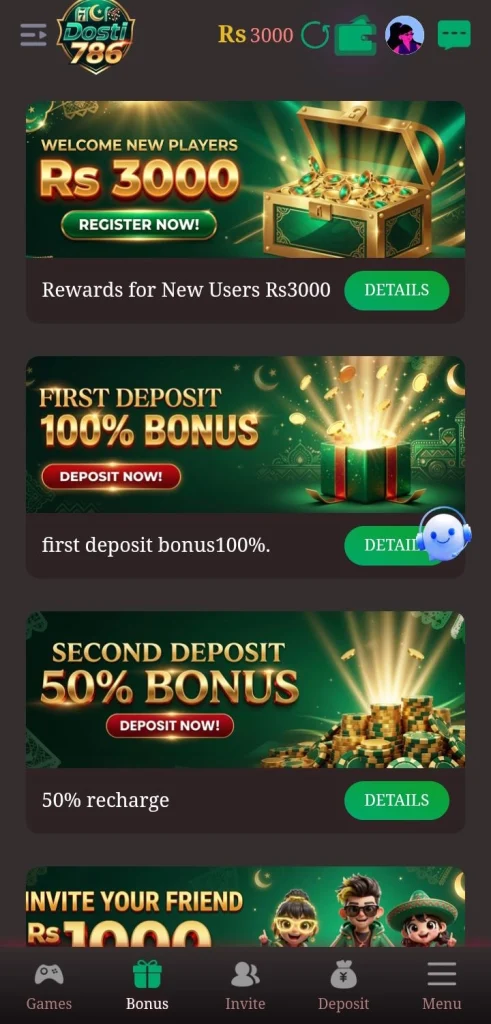 Dosti786 App Offer