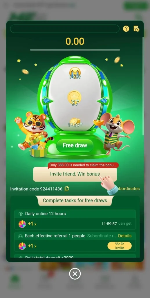 ME5 Free spin