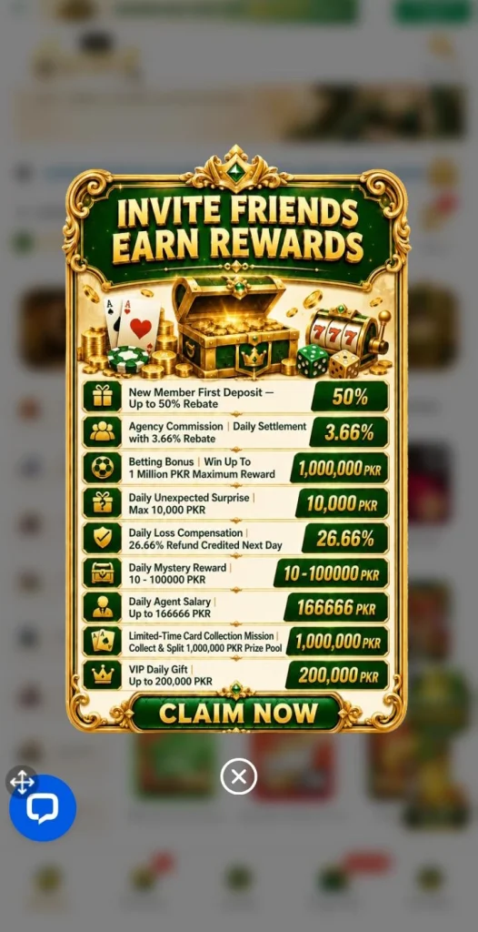 6Crore game invite Friends and claim rewards